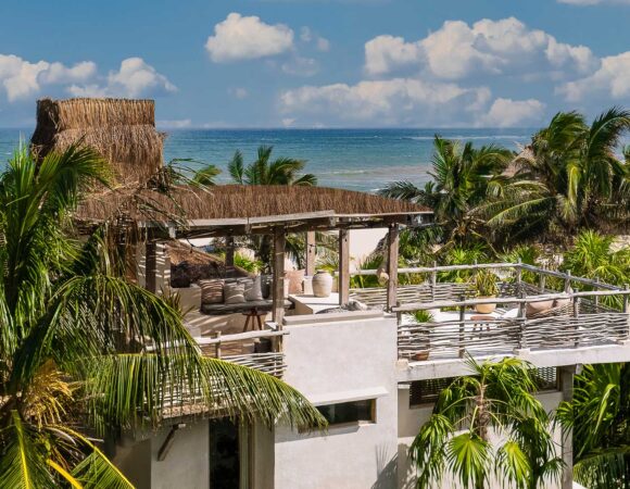 Villa Boho-Chic en Tulum con acceso a la playa