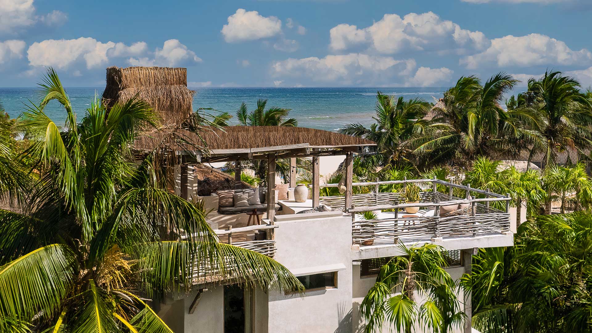 Villa Boho-Chic en Tulum con acceso a la playa