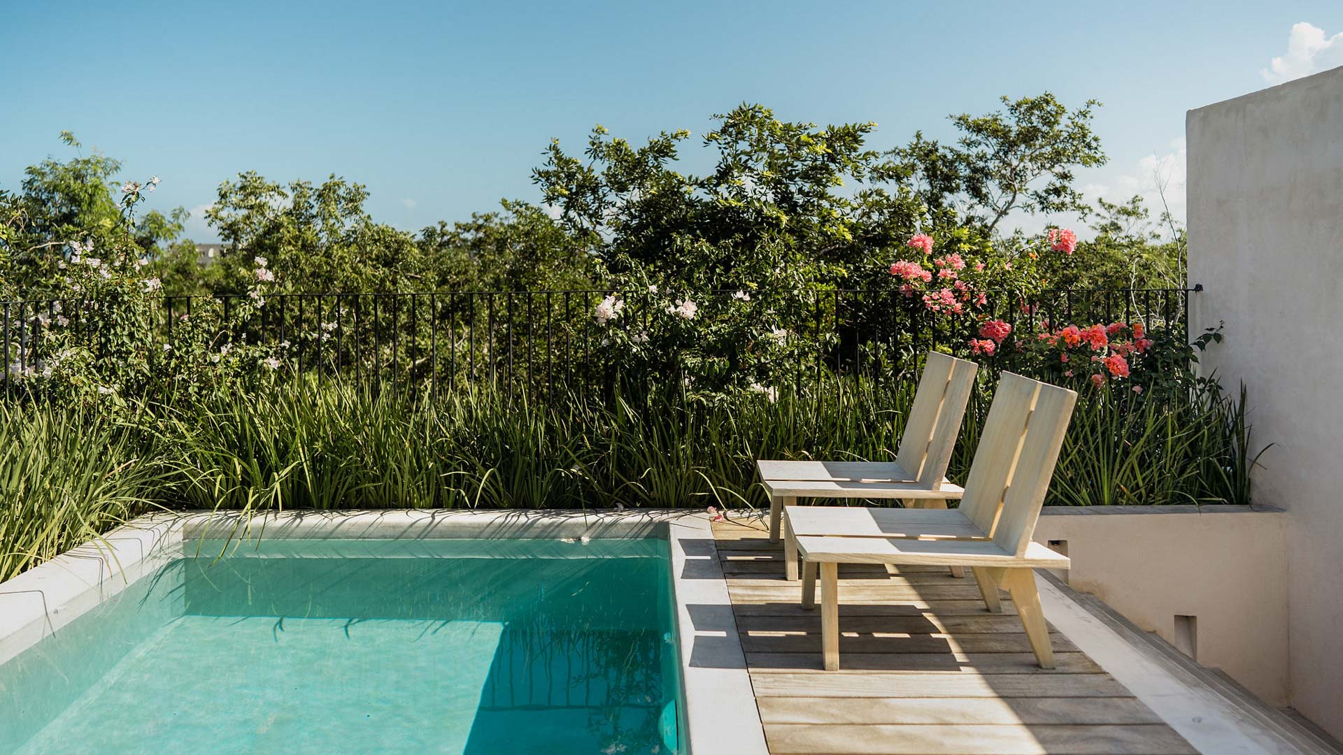 Villa Boho en Tulum con acceso al resort de playa