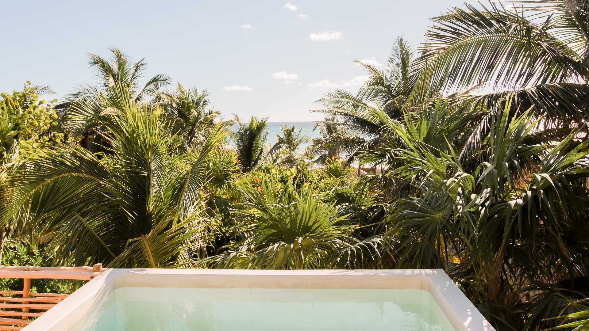 Rooftop Suite / Estudio en Tulum con piscina privada