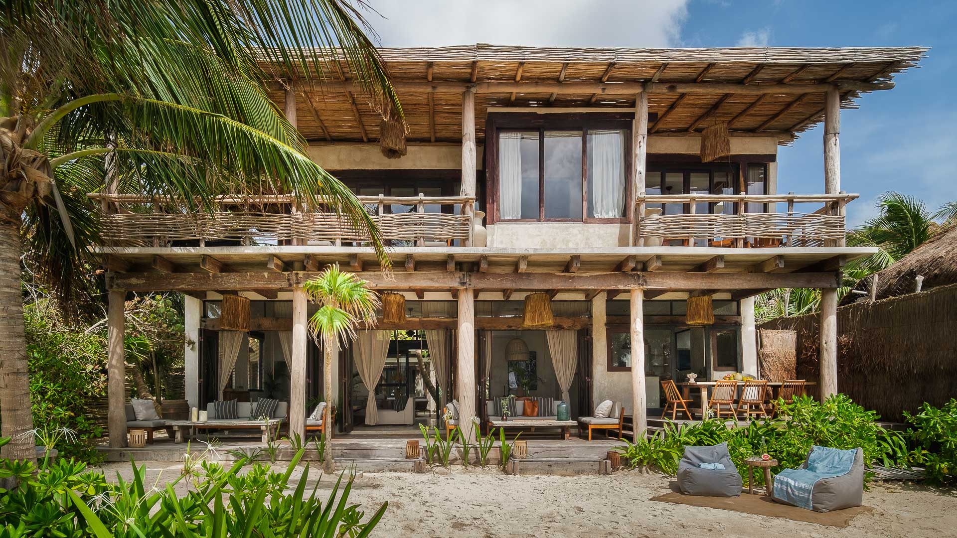 Villa privada frente al mar en el corazón de Tulum